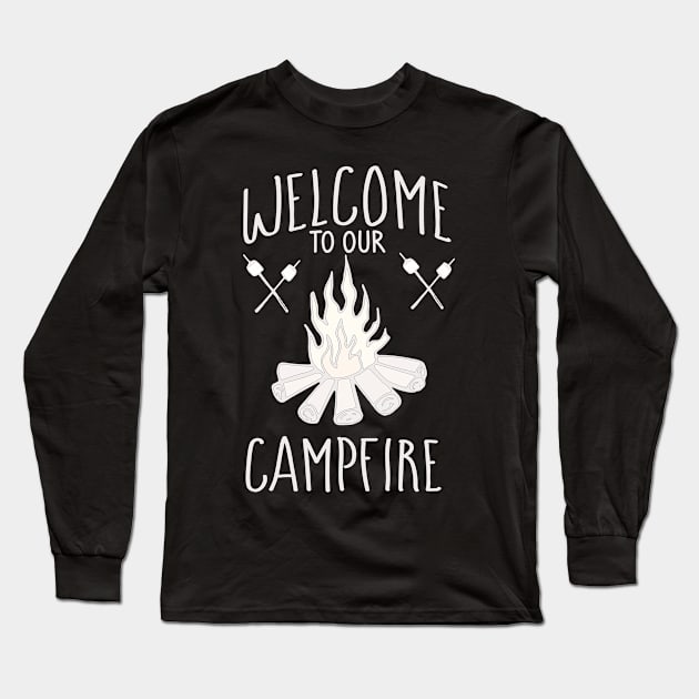 Welcome to our Campfire Long Sleeve T-Shirt by 3QuartersToday